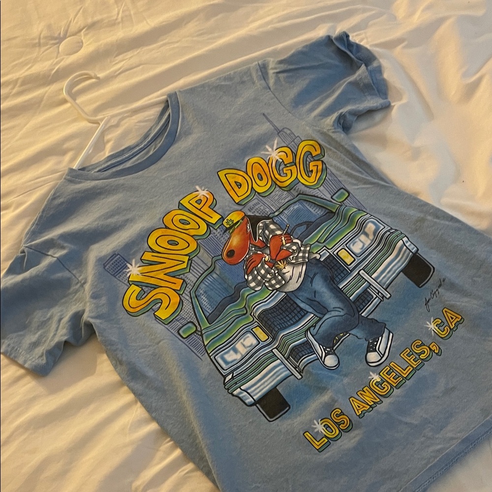 Rue21 Blue Snoop Dogg Graphic Tee